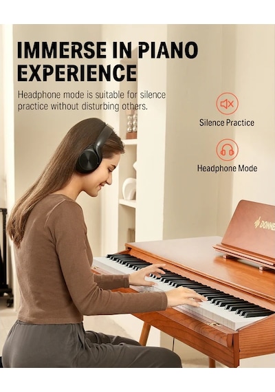 Donner Ddp-80 Pro Solid Wood Dijital Piyano