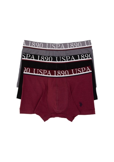 U.S. Polo Assn. Erkek 3'lü Boxer Takımı 50318648-VR014