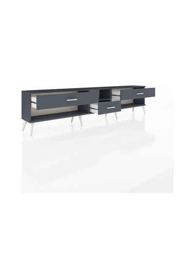 Arges Tv Ünitesi Tek Raflı 3 Çekmeceli 220x30x51 Antrasit-antrasit Antrasıt/antrasıt - Antrasıt Arges Tv Ünitesi Tek Raflı 3 Çekmeceli 220x30x51 Antrasit-antrasit Antrasıt/antrasıt - Antrasıt