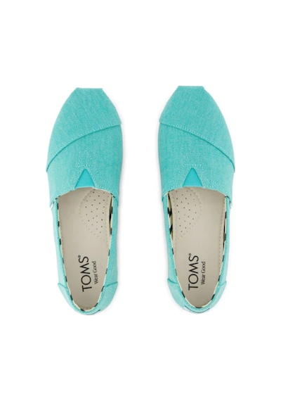 10021939 Blue Espadril / Keten Kadın 10017719 10021933 10021939 Toms Alpargata Classic Heritage Can 10021939 Blue