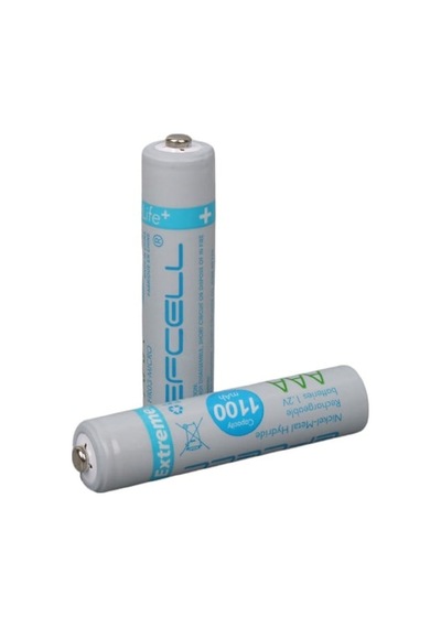 Efcell Extreme Life+ 1.2 Volt 1100mah Aaa İnce Şarjlı Pil 2'li Paket