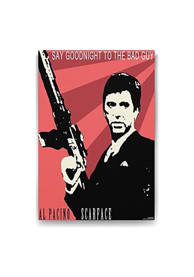 Pacino - Scarface Pop Art Tablosu - 70x100cm