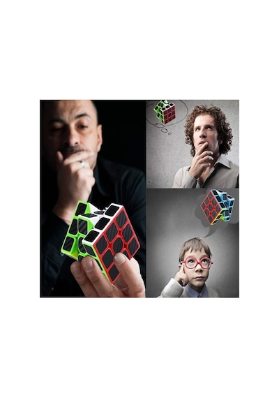 Raytoys Oyuncak Professıonal 3x3 Qy Speed Cube 3x3 Corbon Fiber Cube Vıp 3x3 Zeka Küpü 3x3 Hız Küpü 3x3 Cube
