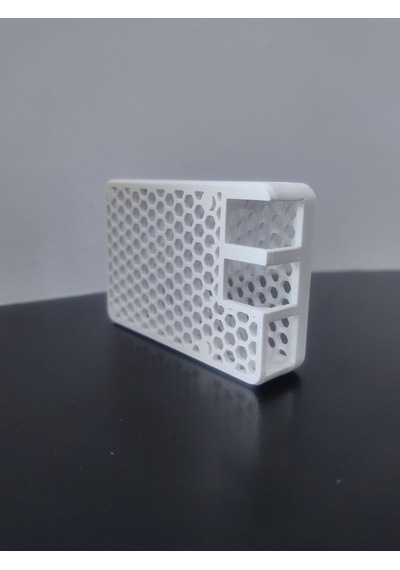 Raspberry Pi 5 Honeycomb Case Snap-fit Montaj, Üstün Hava Akışı