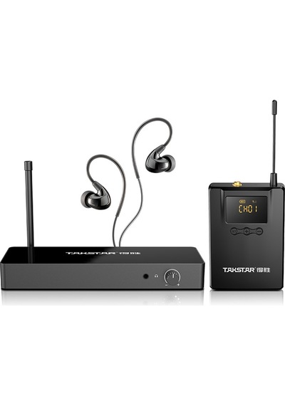 Takstar WPM300 Kablosuz 520-600 Mhz In Ear UHF Kulakiçi 10 Kanal