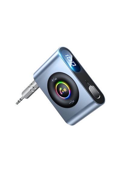 Araba İçin Bluetooth 5.3 Aux Adaptörü Çok İşlevli Düğme Ve Pil Ömrü Göstergesi Gürültü Önleyici Bluetooth Alıcısı, Araba/ev Stereo/kablolu Kulaklıklar/eller Serbest Çağrı, 22h Pil Ömrü, Araba İçin Bluetooth 5.3 Aux Adaptörü Çok İşlevli Düğme Ve Pil Ömrü Göstergesi Gürültü Önleyici Bluetooth Alıcısı, Araba/ev Stereo/kablolu Kulaklıklar/eller Serbest Çağrı, 22h Pil Ömrü,