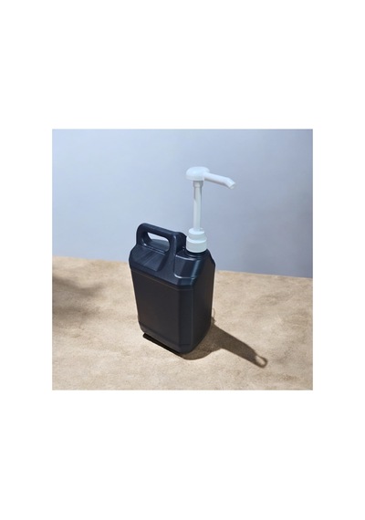 5 Litre Pompalı Bidon/sabunluk Siyah Siyah