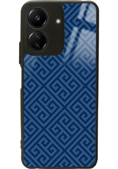 Xiaomi Redmi 13c Blue Motif Tasarımlı Glossy Telefon Kılıfı Çok Renkli