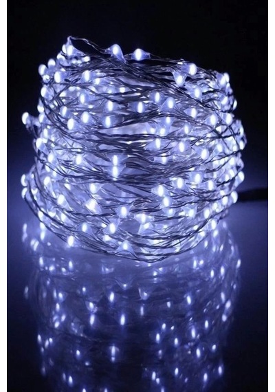 Pilli 5 Metre Dekoratif Peri Led Beyaz Aydınlatma Süsleme Lambası Çok Renkli