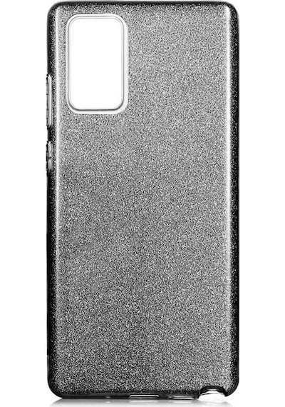 Galaxy Note 20 Kılıf Zore Shining Simli Silikon Kılıf