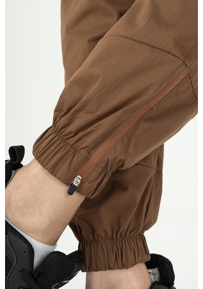 Maraton Comfort Kadın Dönüşlü Lastik Paça Taba Pantolon Taba