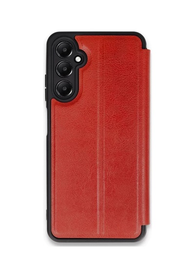 Newface Samsung Galaxy A26 Kılıf Flip Cover - Kırmızı