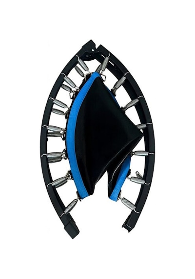 102cm Katlanabilir Trambolin Taşınabilir Egzersiz Mavi Trambolini