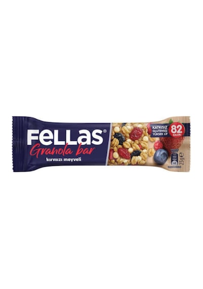 Fellas Kırmızı Meyveli Granola Bar 23gr