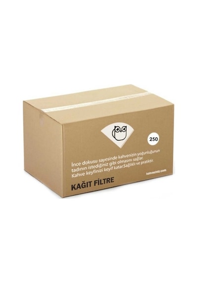 Kahveciniz 250/90 Basket Filtre Kağıdı 250 Adet