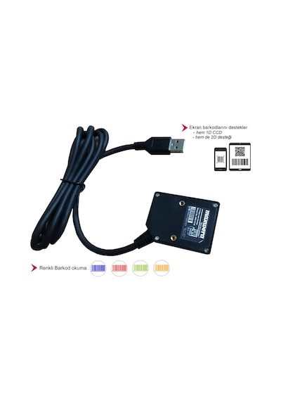 Maxwera Mw-101R 2D Barkod Okuyucu-Usb