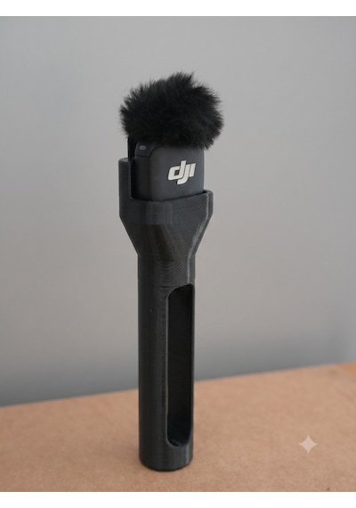 Djı Mic 3 El Tipi Mikrofon Tutucu Ergonomik Röportaj Ve Video Aparatı - Uzun Model 20 Cm