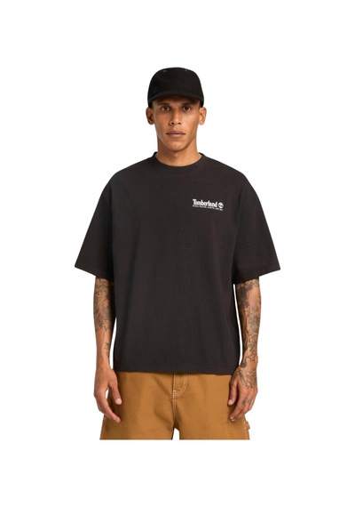 B0a5mqr0011-r Timberland Outdoor Photo Back Graphic Tee Erkek T-shirt Siyah B0a5mqr0011-r Siyah