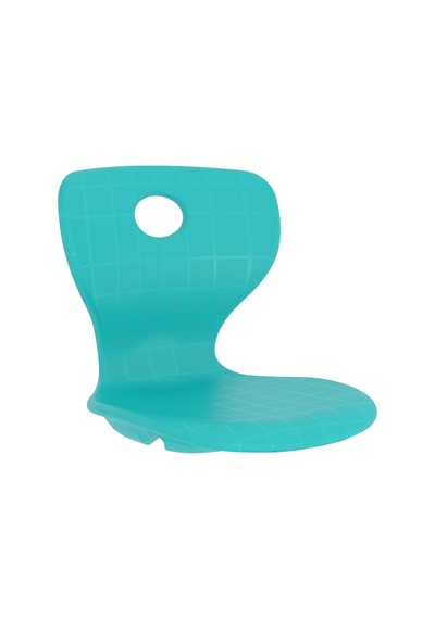 Cateksss Monoblok Sandalye Oturağı Plastik Sandalye Tablası - Turkuaz - 58 Li Paket