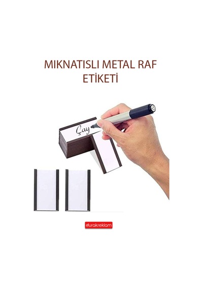 Mıknatıslı Raf Etiketi
