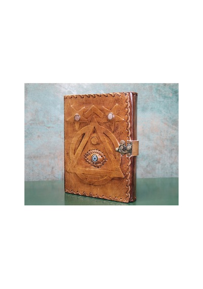 Anta 1 Adet Taşlı Deri Defter 20 15 Cm Ölçü, Taşlı Süsleme, Not Defteri, Notebook Journal Renk