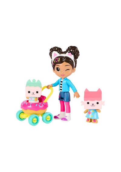 Gabby's Dollhouse Kedi Bakım Figür Seti