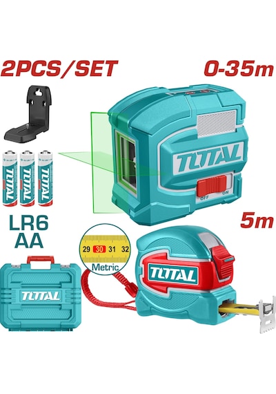 Total Lazer Hizalama Ve Metre Seti Tll680081-1