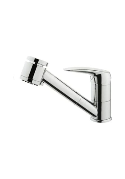 Pull-out Eviye Bataryası, Krom Renkli Modern Tasarım Açık Bej