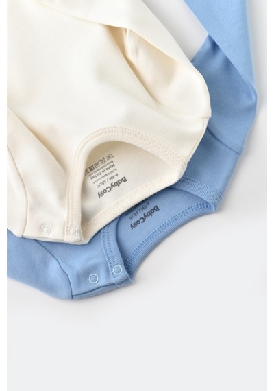 BabyCosy Organik 2 Li Uzun Kollu Badi Csy3024 001