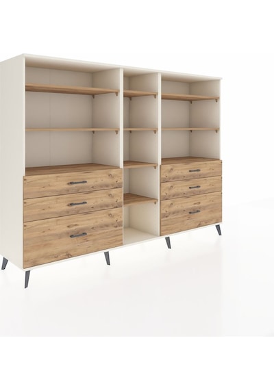 Hyperion Dolap 10 Raflı 6 Çekmeceli 220x44x163 Aytaşı-çam Atlas Çam - Aytası Hyperion Dolap 10 Raflı 6 Çekmeceli 220x44x163 Aytaşı-çam Atlas Çam - Aytası