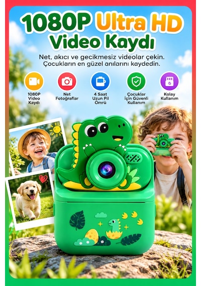 Seyu Y900 Çocuk Kamerası Fotoğraf Makinesi