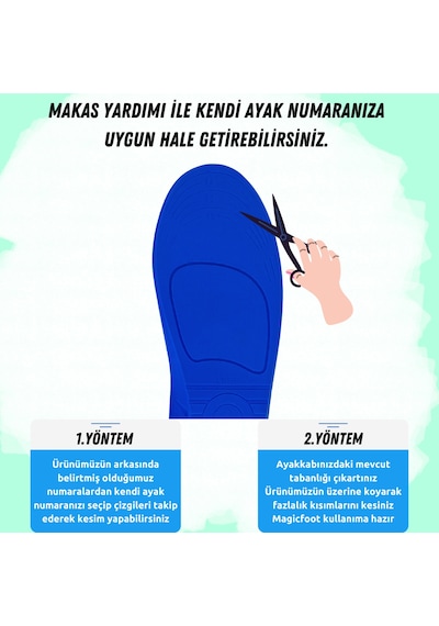 Magicfoot Workenergy İş Tabanlığı - Uzun Süreler Ayakta Çalışan İçin - High Memory Foam - Ortopedik Tabanlık
