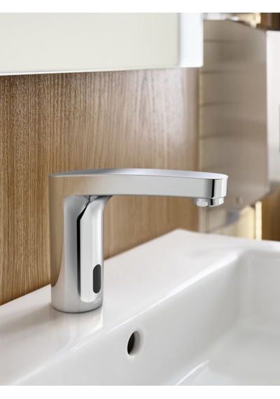 Roca Lavabo Bataryası, L70, Tek Su Girişli, Fotoselli, Krom, A5a5d09c00 Gri
