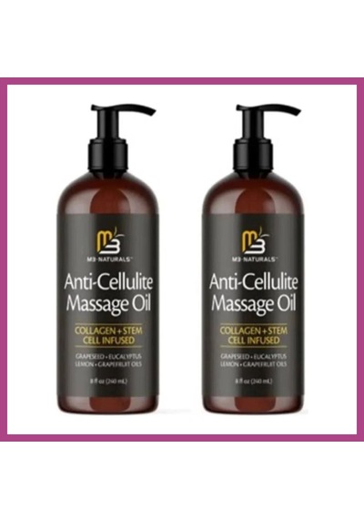 Gees Global Anti Cellulıte Masaj Bakım Yağı 240 Ml 2 Adet Gbzs