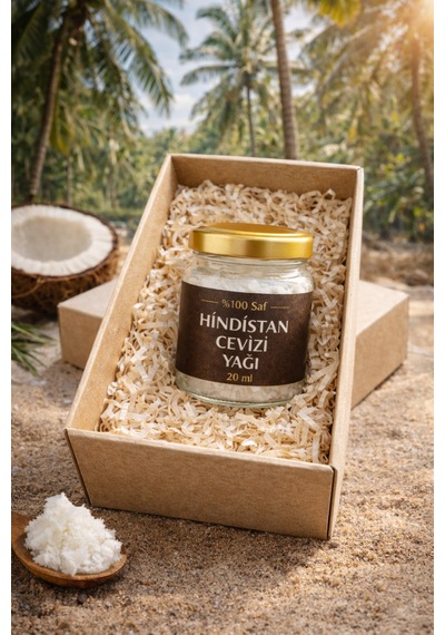 Life %100 Saf Hindistan Cevizi Yağı 20 Ml Soğuk Sıkım & Çok Amaçlı Kullanım Diğer
