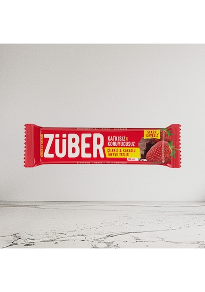 Kakaolu Çilekli Bar 40 G
