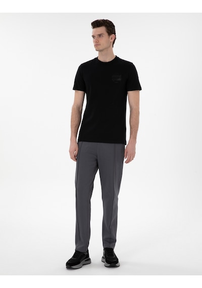 Pierre Cardin Erkek Siyah Tişört 50302599-vr046 Siyah