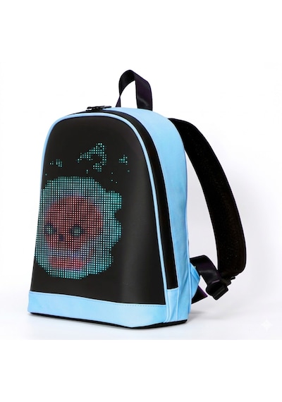 Missidea Pixelbag Mini Led Çanta Mavi Mavi