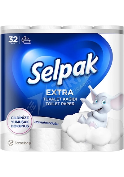 2 Adet Selpak Tuvalet Kağıdı 32'li