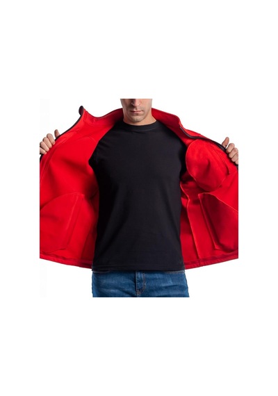 Endüstri Giyim Şensel, Softshell Mont, Kırmızı -91E679- Su Itici Endüstri Giyim Şensel, Softshell Mont, Kırmızı -91E679- Su Itici