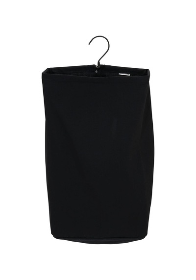 Hanging Cotton Canvas Laundry Hamper Bag, Black