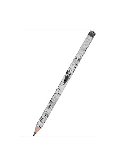 Bruno Visconti Happy Graphix "Gazete" Jumbo Kurşun Kalem 4B 3,5 mm