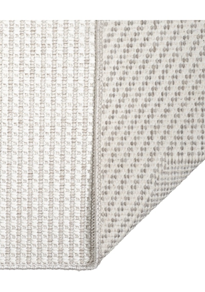 Modern Krem Geometrik Desenli Sisal Halı Dokuma Salon Ve Mutfak Halısı Çok Renkli
