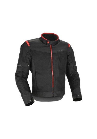 Acerbis Ce Ramsey Wented 2.0 Yazlık Mont Siyah Kırmızı