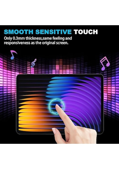 Xiaomi Mi Pad 7 Pro 11.2 Inç İle Uyumlu Tam Koruma Nano Esnek Tablet Kırılmaz Ekran Koruyucu 2 Adet
