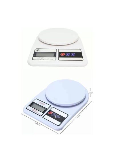 Home Dijital Hassas 10 Kg Mutfak Terazisi Tartısı Lcd Ekran Mutfak Tartısı Çok Renkli