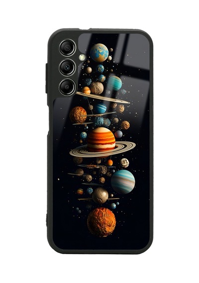 Samsung Uyumlu Galaxy A24 Kılıf Kamera Lens Korumalı Desenli Silikon Üstün Koruma Ata Pro Tech Pembe