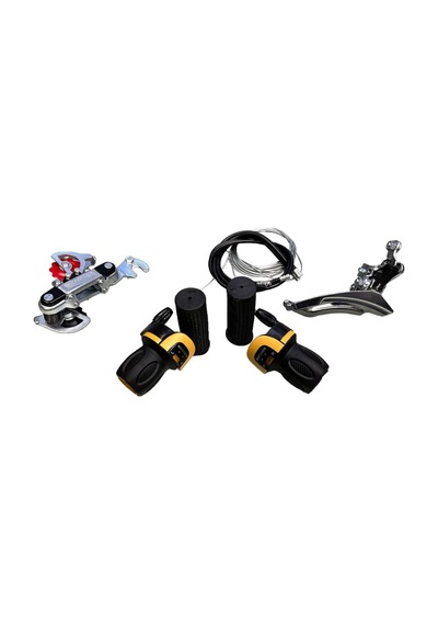 Rectus Bisiklet Vites Takımı Ty05 Sarı Komple Set Sarı