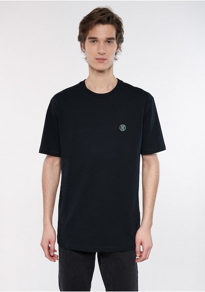 Mavi Logo Nakışlı Siyah Tişört Loose Fit / Bol Rahat Kesim 067074-900 Siyah Mavi Logo Nakışlı Siyah Tişört Loose Fit / Bol Rahat Kesim 067074-900 Siyah