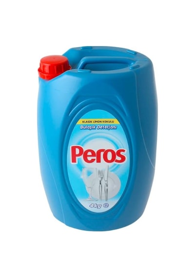 Peros Klasik Limon Kokulu Elde Sıvı Bulaşık Deterjanı 4 KG